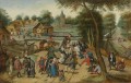 EL REGRESO DE LA KERMESSE Pieter Brueghel el Joven